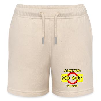 Achtung nicht anfassen! ⚠ - Kinder Organic Joggingshorts Mini Bolter von Stanley/Stella - Natur - Vorne