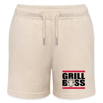 grill - Kinder Organic Joggingshorts Mini Bolter von Stanley/Stella - Natur - Vorne