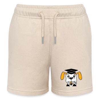 Certificat de fin d’études de l’école canine Gymnase Collège Abi - Short de jogging enfant bio Stanley/Stella - écru doux - Devant