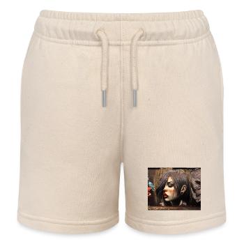 London 2 - Kinder Organic Joggingshorts Mini Bolter von Stanley/Stella - Natur - Vorne