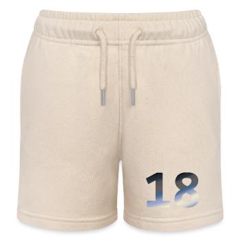 geburtstagsfeier, 18 farbverlauf tagesanbruch - Kinder Organic Joggingshorts Mini Bolter von Stanley/Stella - Natur - Vorne