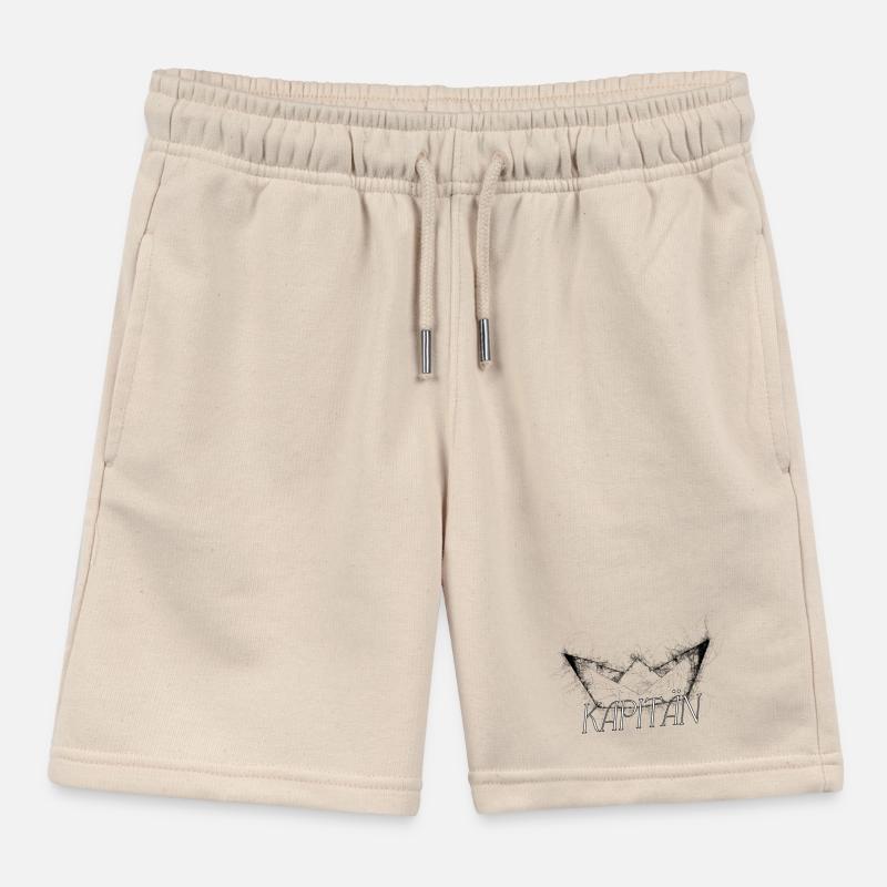 Captain Kids Organic Sweat Shorts by Stanley/Stella