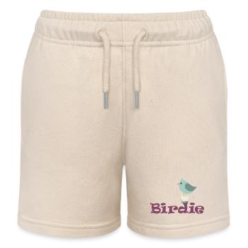 Golf-Birdie - Kinder Organic Joggingshorts Mini Bolter von Stanley/Stella - Natur - Vorne