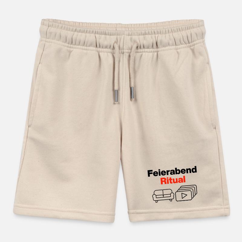 After-Work Ritual – Sofa & Series & Chill Kids Organic Sweat Shorts by Stanley/Stella