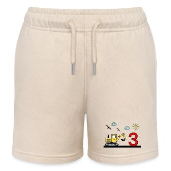Bagger - Kinder Organic Joggingshorts Mini Bolter von Stanley/Stella - Natur - Vorne