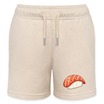 sushi - Short de jogging enfant bio Stanley/Stella - écru doux - Devant