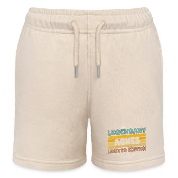 Agnes as Legendary - Kids Organic Sweat Shorts by Stanley/Stella - soft Ecru - Front