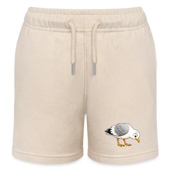 Ville MÖKKI LIFE - Kinder Organic Joggingshorts Mini Bolter von Stanley/Stella - Natur - Vorne