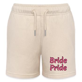 Bride Pride - Mariage lesbien Mariage gay - Short de jogging enfant bio Stanley/Stella - écru doux - Devant
