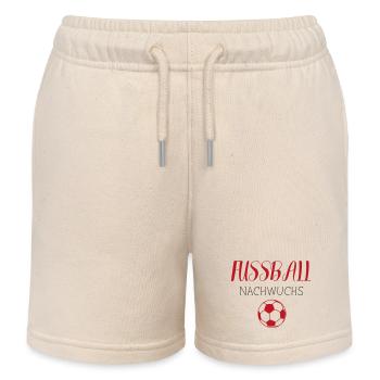 FUßBALL NACHWUCHS - Kinder Organic Joggingshorts Mini Bolter von Stanley/Stella - Natur - Vorne