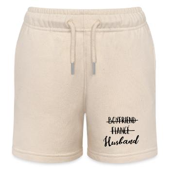 mari - Short de jogging enfant bio Stanley/Stella - écru doux - Devant