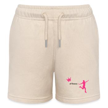 sport - Short de jogging enfant bio Stanley/Stella - écru doux - Devant