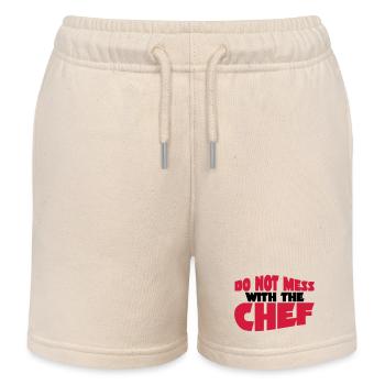 chef - Kids Organic Sweat Shorts by Stanley/Stella - soft Ecru - Front