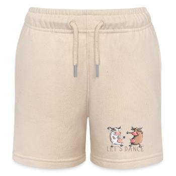 Let's Dance - Lass uns tanzen - Kinder Organic Joggingshorts Mini Bolter von Stanley/Stella - Natur - Vorne