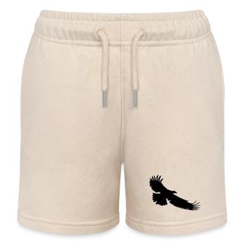 Adler - Kinder Organic Joggingshorts Mini Bolter von Stanley/Stella - Natur - Vorne