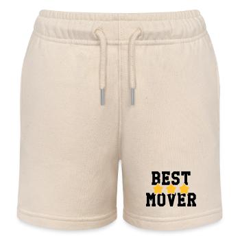 Mover Frachtführer Déménageur Déménagement - Kids Organic Sweat Shorts by Stanley/Stella - soft Ecru - Front