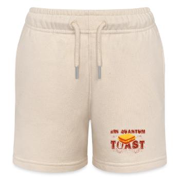 Ein Quantum Toast - Kinder Organic Joggingshorts Mini Bolter von Stanley/Stella - Natur - Vorne