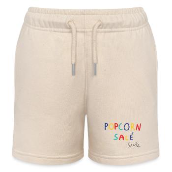 Gesalzenes Popcorn - Kinder Organic Joggingshorts Mini Bolter von Stanley/Stella - Natur - Vorne