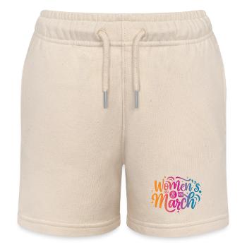 Women Day 8th March - Kinder Organic Joggingshorts Mini Bolter von Stanley/Stella - Natur - Vorne