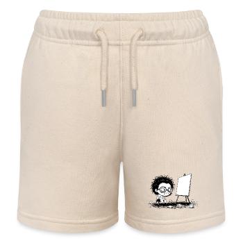 Künstler Creative Blocking Empty Canvas Manga - Kinder Organic Joggingshorts Mini Bolter von Stanley/Stella - Natur - Vorne