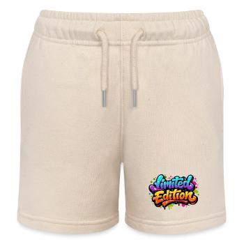 Limited Edition - Kids Organic Sweat Shorts by Stanley/Stella - soft Ecru - Front