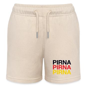 PIRNA - Kids Organic Sweat Shorts by Stanley/Stella - soft Ecru - Front