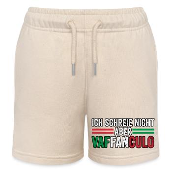 Italien Italiener Vaffanculo - Kinder Organic Joggingshorts Mini Bolter von Stanley/Stella - Natur - Vorne