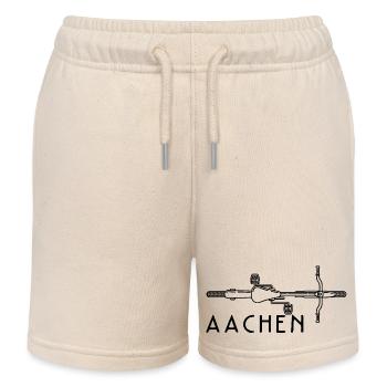 Fahrrad Aachen - Kinder Organic Joggingshorts Mini Bolter von Stanley/Stella - Natur - Vorne
