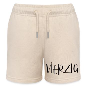40 vierzig Geburtstag Geschenk - Kinder Organic Joggingshorts Mini Bolter von Stanley/Stella - Natur - Vorne