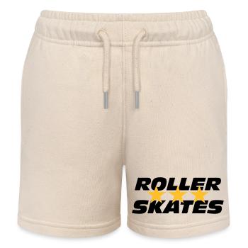 Roller Skates - Kinder Organic Joggingshorts Mini Bolter von Stanley/Stella - Natur - Vorne