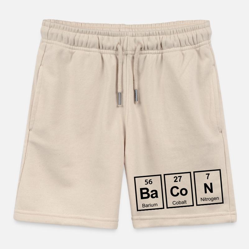 bacon Kids Organic Sweat Shorts by Stanley/Stella