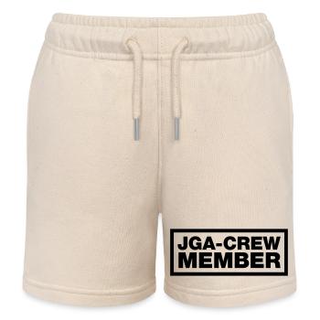 JGA Crew Member Element Top (JGA MC-Rocker-Design) - Kinder Organic Joggingshorts Mini Bolter von Stanley/Stella - Natur - Vorne