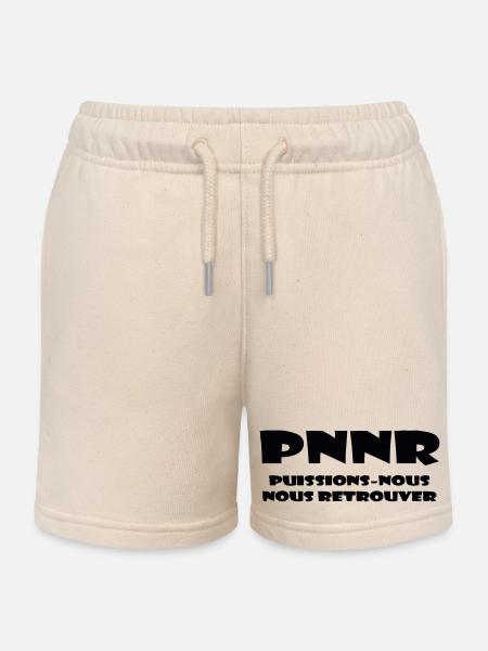 Design Graphique Abstrait - Short de jogging enfant bio Stanley/Stella - écru doux