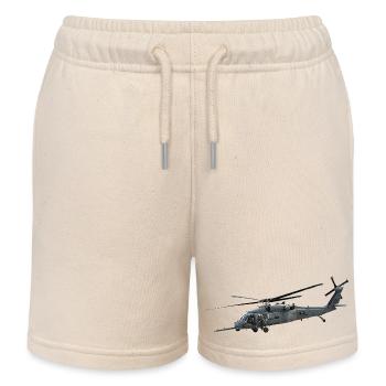 Helikopter - Kinder Organic Joggingshorts Mini Bolter von Stanley/Stella - Natur - Vorne