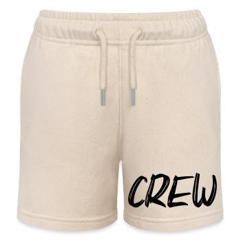 crew - Kids Organic Sweat Shorts by Stanley/Stella - soft Ecru - Front