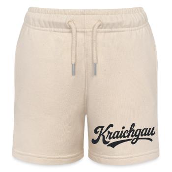 Kraichgau Region lettering - Kids Organic Sweat Shorts by Stanley/Stella - soft Ecru - Front