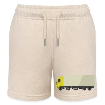 Lkw - Kinder Organic Joggingshorts Mini Bolter von Stanley/Stella - Natur - Vorne
