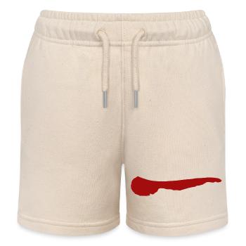 Insel Ameland - Kinder Organic Joggingshorts Mini Bolter von Stanley/Stella - Natur - Vorne