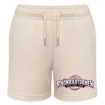 Rhönradturnen Neon Logo - Kinder Organic Joggingshorts Mini Bolter von Stanley/Stella - Natur - Vorne