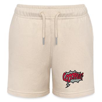 Kaffee - Kinder Organic Joggingshorts Mini Bolter von Stanley/Stella - Natur - Vorne