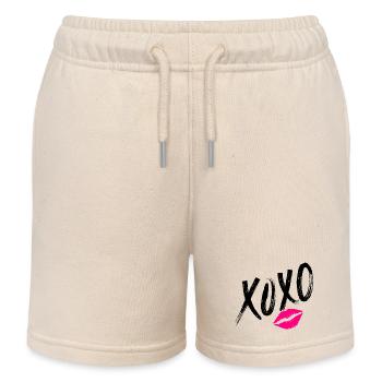 XoXo - Short de jogging enfant bio Stanley/Stella - écru doux - Devant