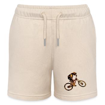 Downhill-Mountainbiken - Kinder Organic Joggingshorts Mini Bolter von Stanley/Stella - Natur - Vorne