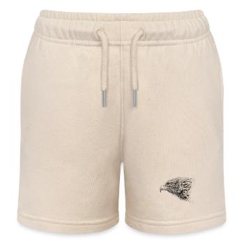 Adler - Kinder Organic Joggingshorts Mini Bolter von Stanley/Stella - Natur - Vorne