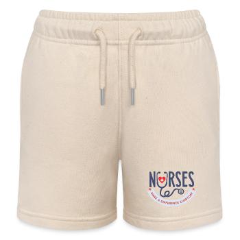 Krankenschwestern machen jeden Tag einen Unterschied T-Shirt - Kinder Organic Joggingshorts Mini Bolter von Stanley/Stella - Natur - Vorne