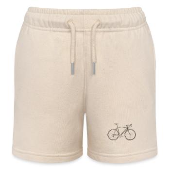 Rennrad - Kinder Organic Joggingshorts Mini Bolter von Stanley/Stella - Natur - Vorne