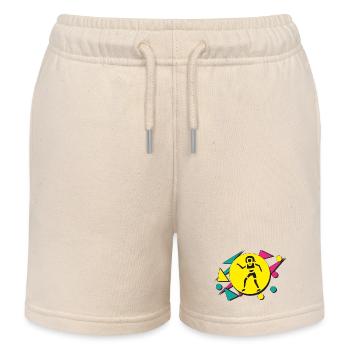 80s Dancer - Kinder Organic Joggingshorts Mini Bolter von Stanley/Stella - Natur - Vorne