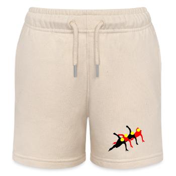 Short track - Kids Organic Sweat Shorts by Stanley/Stella - soft Ecru - Front