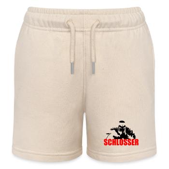 Schlosser - Kinder Organic Joggingshorts Mini Bolter von Stanley/Stella - Natur - Vorne