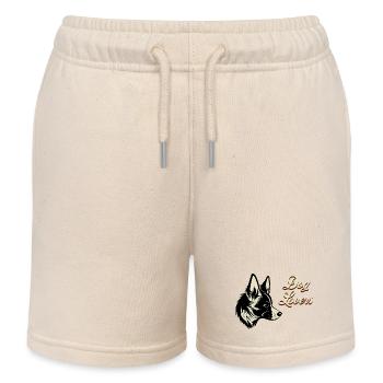 Hundeliebe DogLovers - Kinder Organic Joggingshorts Mini Bolter von Stanley/Stella - Natur - Vorne