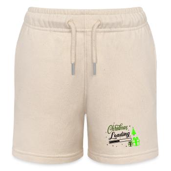 Chargement de Noël - Short de jogging enfant bio Stanley/Stella - écru doux - Devant